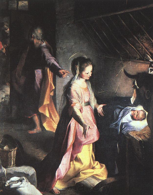 Barocci, Federico The Nativity Norge oil painting art